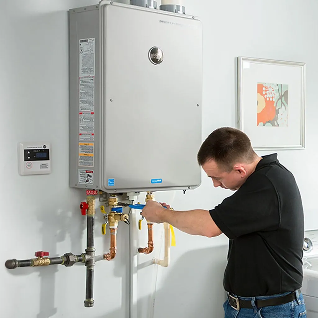 tankless water heater repair in Edna, TX